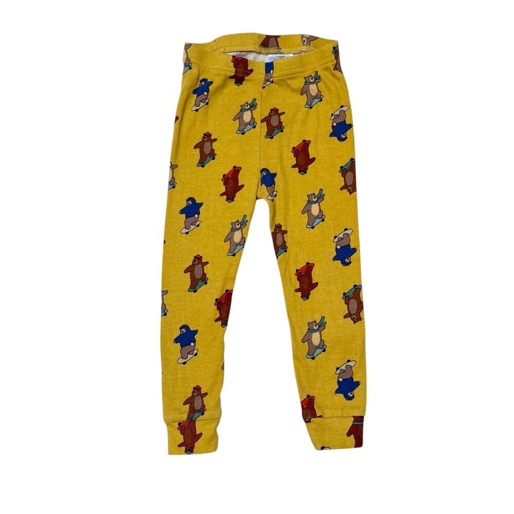 Gap Organic Bear Print Pants Size 2